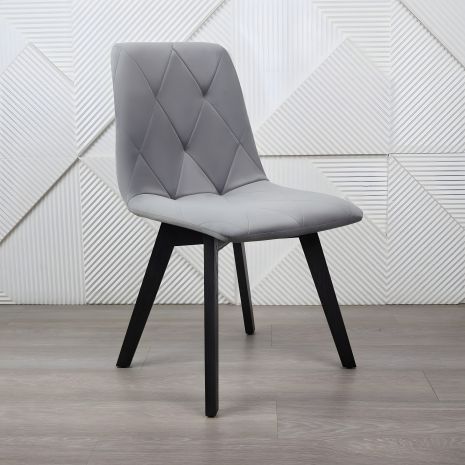 Ніжки чорні Onto Стілець Сірий Даніель Ніжки чорні Onto Стілець Сірий Даніель