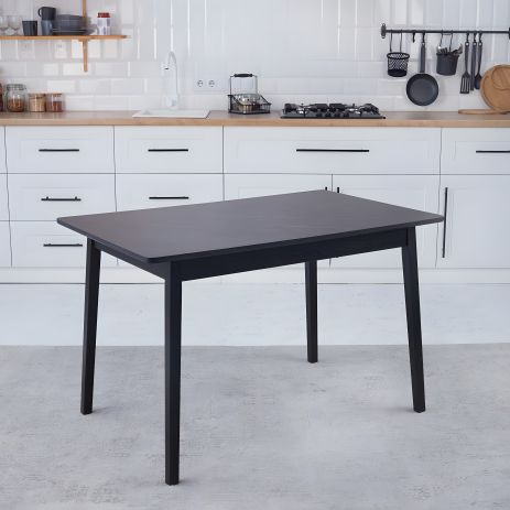 Прямокутний стіл кухонний Onto Антоніо 100 Чорний