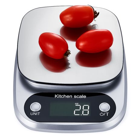 Электронные кухонные весы с металлической платформой UChef SF-500 до 5 кг