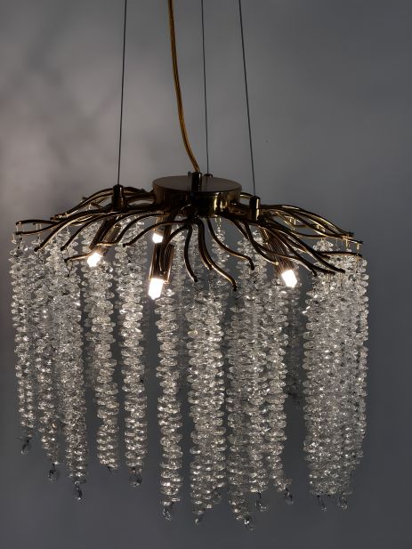 Люстра подвесная WM-7003 400-G9*5-38 GD Люстра подвесная WM-7003 400-G9*5-38 GD