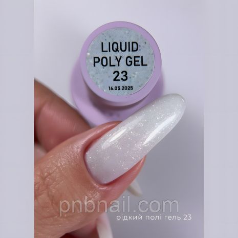 Рідкий полігель Oxxi Professional Liquid Poly Gel (відтінки 22-40), 15 мл, номер 23