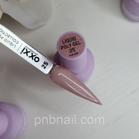 Рідкий полігель Oxxi Professional Liquid Poly Gel ( кольори 22-40 ), 15 мл 25 Рідкий полігель Oxxi Professional Liquid Poly Gel ( кольори 22-40 ), 15 мл 25