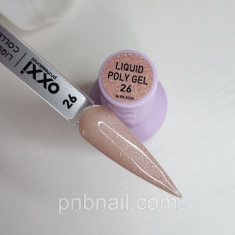 Рідкий полігель Oxxi Professional Liquid Poly Gel ( кольори 22-40 ), 15 мл 26 Рідкий полігель Oxxi Professional Liquid Poly Gel ( кольори 22-40 ), 15 мл 26