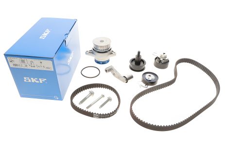 Комплект ГРМ ременя з помпою для AUDI A2, SEAT LEON, SKF (VKMC011212) Комплект ГРМ ременя з помпою для AUDI A2, SEAT LEON, SKF (VKMC011212)