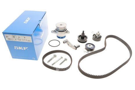 Помпа + комплект ремня ГРМ AUDI A2, SEAT LEON, SKF (VKMC011212)