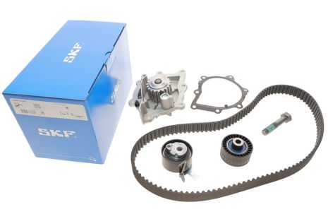 Помпа + комплект ремня ГРМ JAGUAR XF, MITSUBISHI OUTLANDER, SKF (VKMC03305)