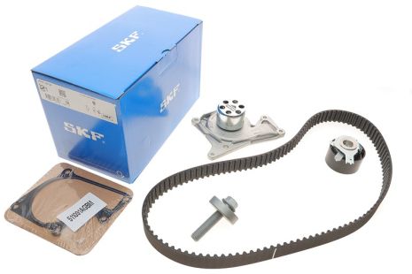Помпа + комплект ремня ГРМ INFINITI Q30, MERCEDES-BENZ CLA, SKF (VKMC06136)