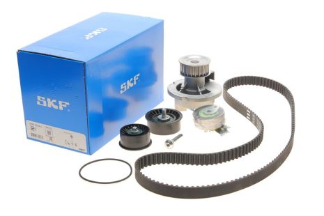 Помпа + комплект ремня ГРМ OPEL ASTRA, CHEVROLET VIVA, SKF (VKMC051563)