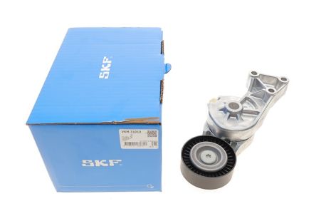 Натяжний ролик поліклінового ременя SKODA OCTAVIA, SEAT LEON, SKF (VKM31019)