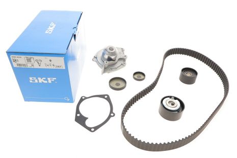 Помпа + комплект ремня ГРМ RENAULT DUSTER, SKF (VKMC06106)