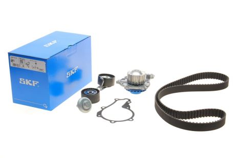 Помпа + комплект ремня ГРМ TOYOTA AYGO, MAZDA 2, SKF (VKMC03140)