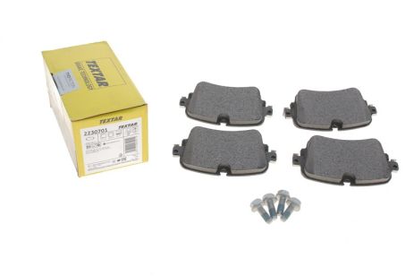 Комплект тормозных колодок, дисковый тормоз VW TOUAREG, AUDI A6, TEXTAR (2230701) Комплект тормозных колодок, дисковый тормоз VW TOUAREG, AUDI A6, TEXTAR (2230701)