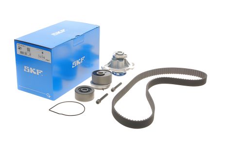 Помпа + комплект ремня ГРМ SAAB 9-5, OPEL ASTRA, SKF (VKMC052601)