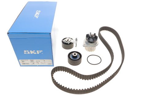 Помпа + комплект ремня ГРМ CITROËN C4, PEUGEOT 207, SKF (VKMC03258)