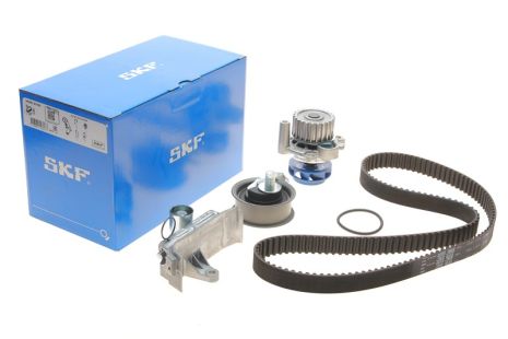 Водяной насос + комплект ГРМ SKODA OCTAVIA, VW BORA, AUDI TT, SKF (VKMC01936)