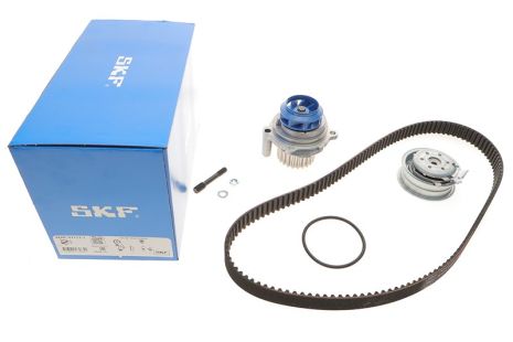 Помпа + комплект ремня ГРМ SEAT EXEO, SKODA OCTAVIA, SKF (VKMC011131)