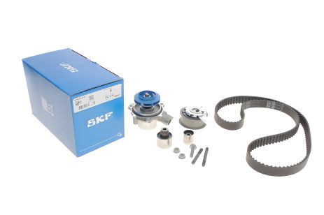 Комплект ременя ГРМ + помпа SEAT LEON, SKODA KODIAQ, SKF (VKMC012781)