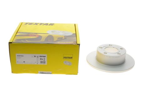 Диск гальмівний VW, SKODA SUPERB, TEXTAR (92057503)