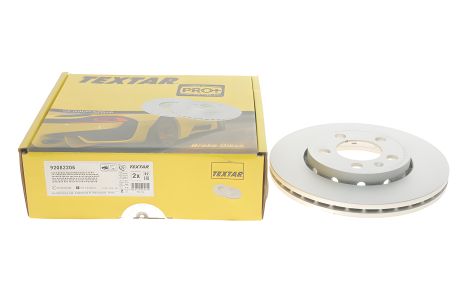 Тормозной диск для SKODA и VW от TEXTAR (92082205)
