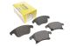 Комплект тормозных колодок FORD S-MAX, LINCOLN MKZ, FORD MONDEO, TEXTAR (2226901) Комплект тормозных колодок FORD S-MAX, LINCOLN MKZ, FORD MONDEO, TEXTAR (2226901)