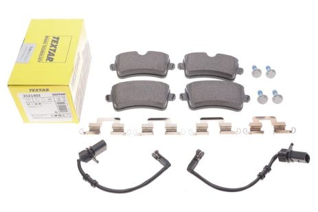 Комплект гальмівних колодок AUDI A6, AUDI A7, TEXTAR (2521402)