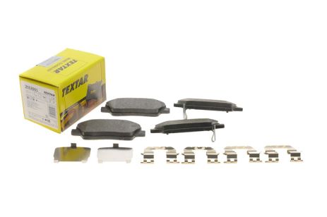 Комплект тормозных колодок INOKOM SANTA, SSANGYONG MUSSO, LDV G10, TEXTAR (2552001)