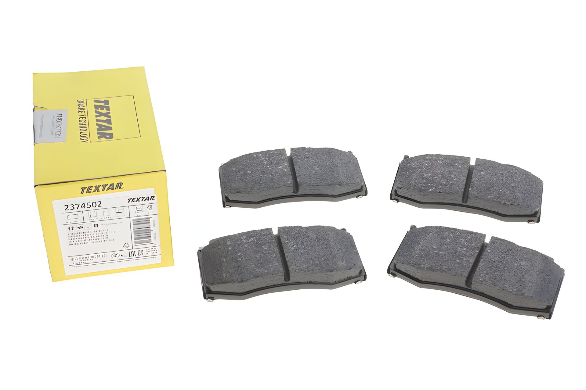 Гальмівний колодковий комплект MB, TEXTAR (2374502) Гальмівний колодковий комплект MB, TEXTAR (2374502)