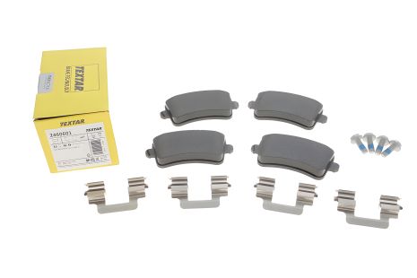TEXTAR комплект гальмівних колодок AUDI Q5, AUDI A5, AUDI A4, (2460601) TEXTAR комплект гальмівних колодок AUDI Q5, AUDI A5, AUDI A4, (2460601)