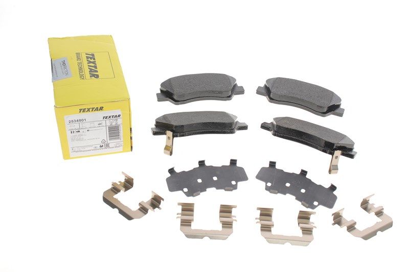 Комплект тормозных колодок GEELY EMGRAND, DODGE ATTITUDE, HYUNDAI i20, TEXTAR (2534801) Комплект тормозных колодок GEELY EMGRAND, DODGE ATTITUDE, HYUNDAI i20, TEXTAR (2534801)