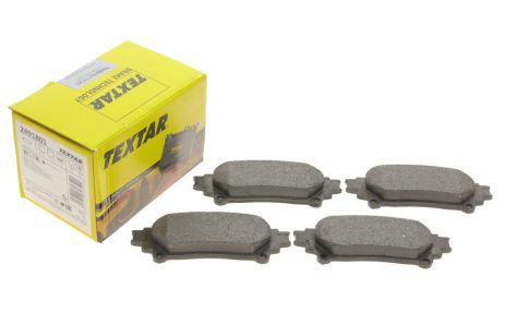 Комплект гальмівних колодок TOYOTA FORTUNER, LEXUS RX, TOYOTA PRIUS, TEXTAR (2491801)