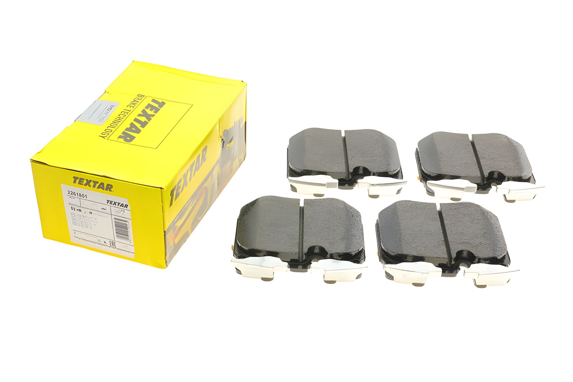Комплект гальмівних колодок для ROLLS-ROYCE GHOST і BMW X6, TEXTAR (2261801) Комплект гальмівних колодок для ROLLS-ROYCE GHOST і BMW X6, TEXTAR (2261801)