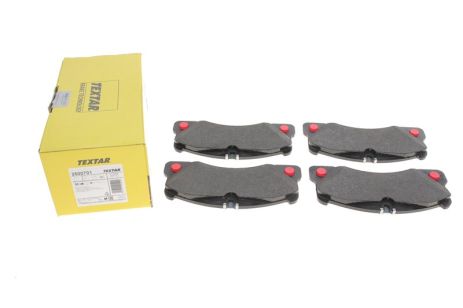 Комплект тормозных колодок AUDI E-TRON, BENTLEY FLYING, VW TOUAREG, TEXTAR (2500701) Комплект тормозных колодок AUDI E-TRON, BENTLEY FLYING, VW TOUAREG, TEXTAR (2500701)