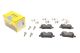 Комплект гальмівних колодок BMW 3, BMW 2, TEXTAR (2142101) Комплект гальмівних колодок BMW 3, BMW 2, TEXTAR (2142101)