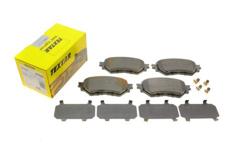 Комплект гальмівних колодок MAZDA 3, TEXTAR (2215401) Комплект гальмівних колодок MAZDA 3, TEXTAR (2215401)