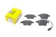 Комплект тормозных колодок для VW TRANSPORTER, VW MULTIVAN, TEXTAR (2374601)