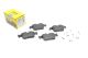 Комплект тормозных колодок FORD TRANSIT, SEAT LEON, AUDI A3, TEXTAR (2620601)