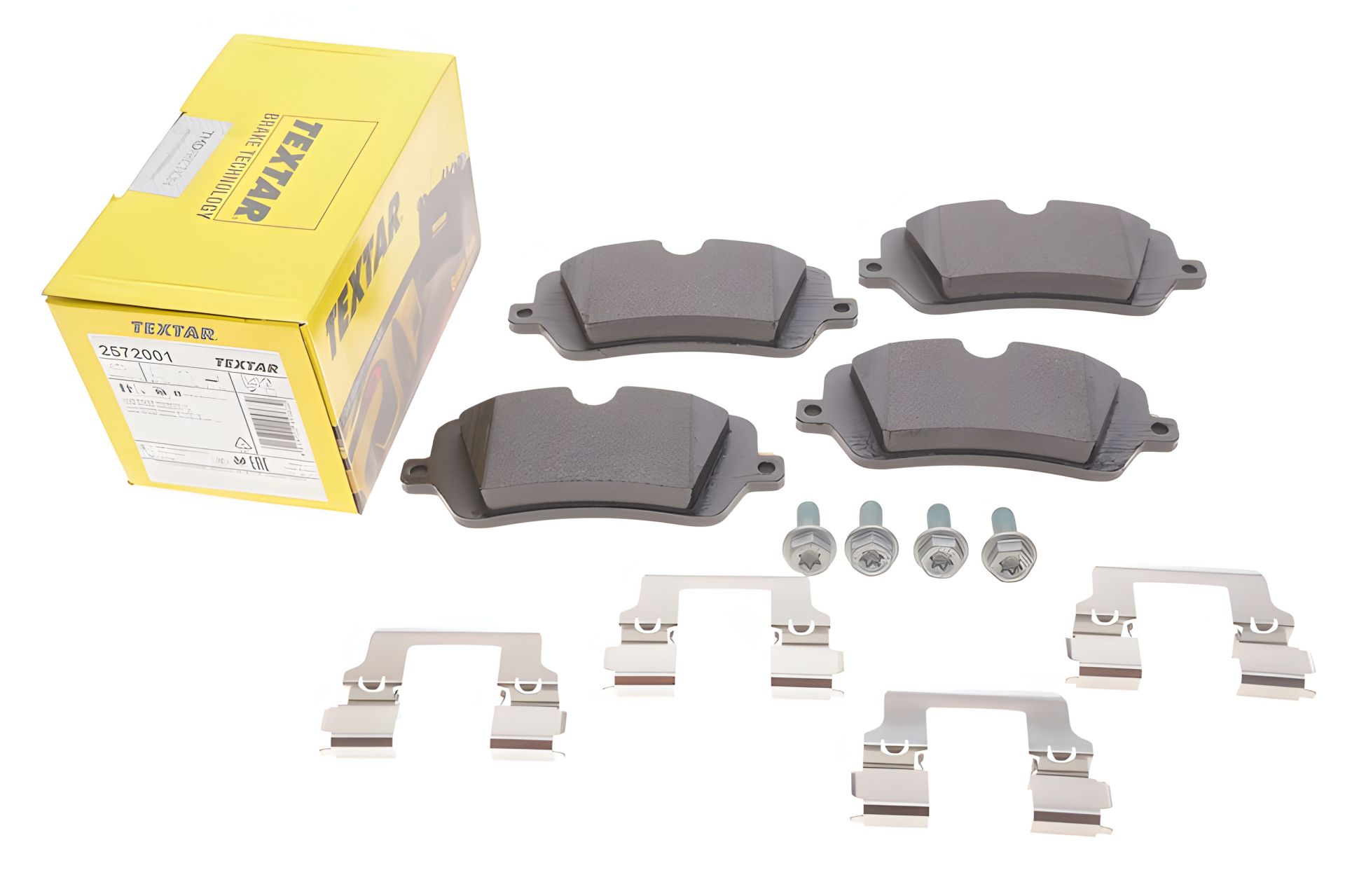 Комплект гальмівних колодок LAND ROVER, TEXTAR (2572001) - Висока продуктивність Комплект гальмівних колодок LAND ROVER, TEXTAR (2572001) - Висока продуктивність