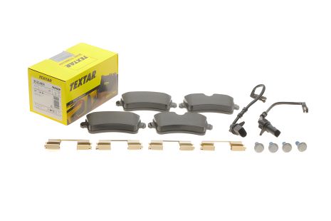 Гальмівні колодки TEXTAR для PORSCHE Macan/AUDI A6/Q3 Гальмівні колодки TEXTAR для PORSCHE Macan/AUDI A6/Q3
