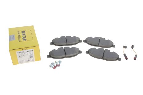 Комплект гальмівних колодок MB VITO, MB VIANO, TEXTAR (2400701) Комплект гальмівних колодок MB VITO, MB VIANO, TEXTAR (2400701)