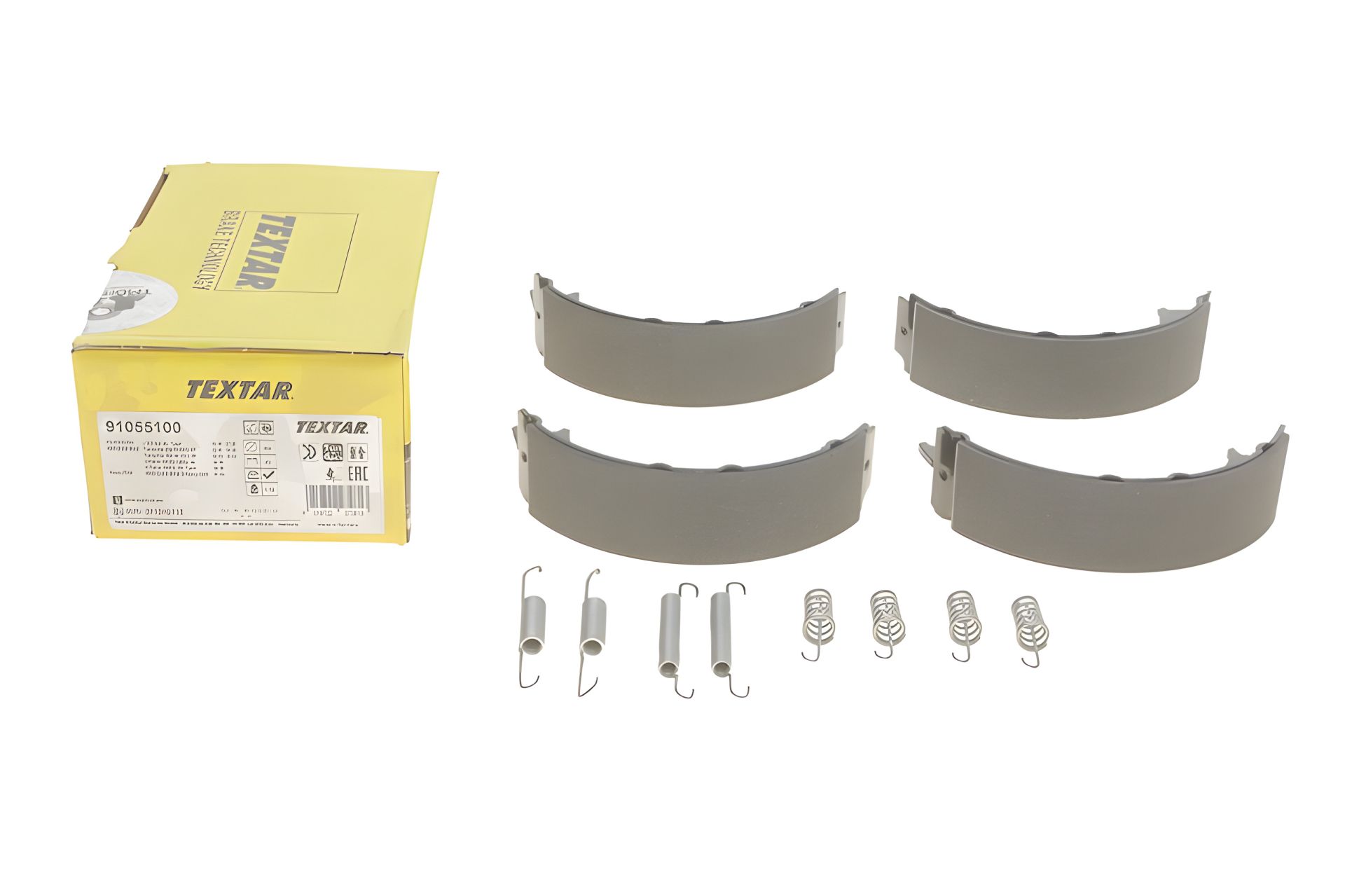 Комплект колодок стояночного тормоза для FREIGHTLINER SPRINTER, TEXTAR (91055100) Комплект колодок стояночного тормоза для FREIGHTLINER SPRINTER, TEXTAR (91055100)