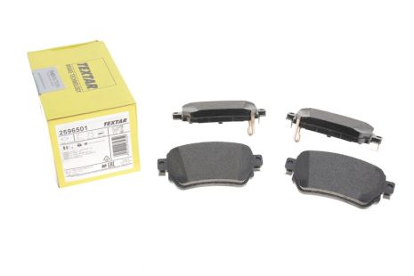 Комплект гальмівних колодок RENAULT (DFAC), SAMSUNG QM6, NISSAN QASHQAI, TEXTAR (2596501) Комплект гальмівних колодок RENAULT (DFAC), SAMSUNG QM6, NISSAN QASHQAI, TEXTAR (2596501)