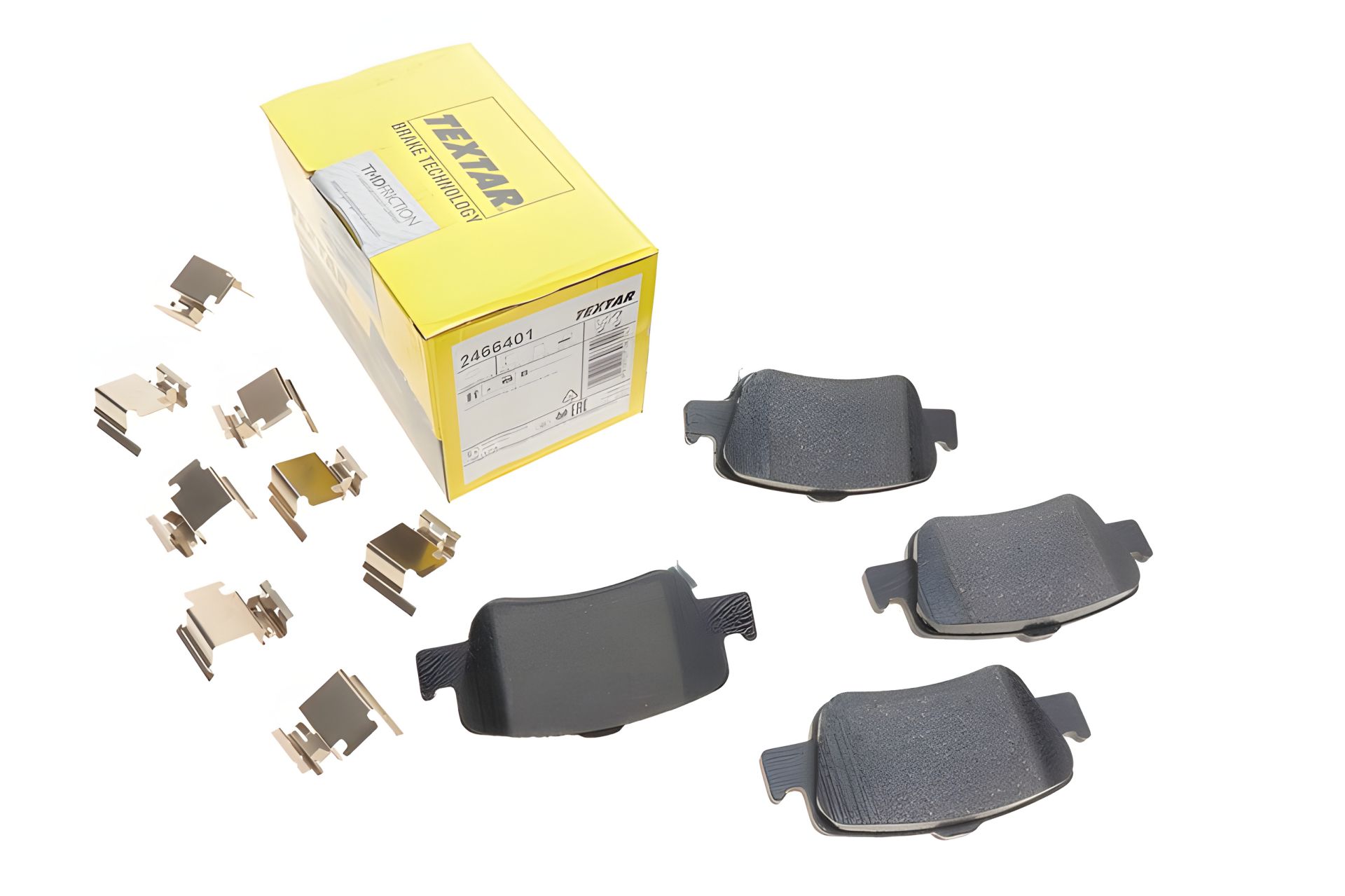 Комплект тормозных колодок для TOYOTA COROLLA и AURIS, TEXTAR (2466401) Комплект тормозных колодок для TOYOTA COROLLA и AURIS, TEXTAR (2466401)