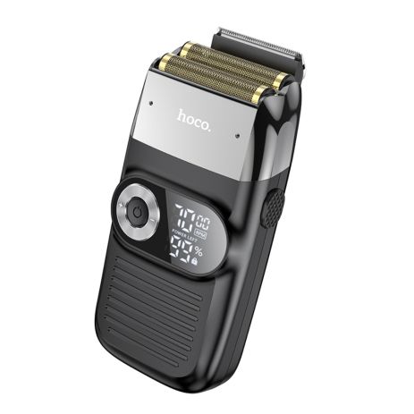 Електробритва шейвер Hoco HP30, 2в1, 6500-7500rpm, IPX7, 1400mAh, 2h, black