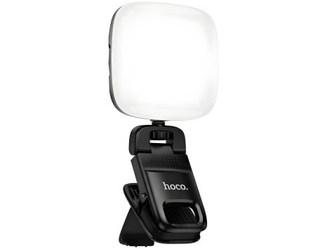Портативна відеозйомна LED лампа Hoco K29, 2700-6500K, 300mAh, 2-5h, black