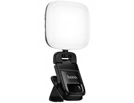 Портативна LED лампа для відеозйомки Hoco K29, 2700-6500K, 300mAh, 2-5h, black