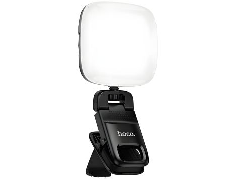 Портативна відеозйомна LED лампа Hoco K29, 2700-6500K, 300mAh, 2-5h, black