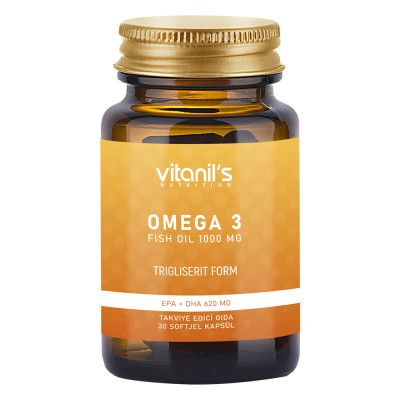 Диетическая добавка "Омега 3" Vitanil's, 30 капсул