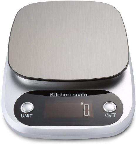 Электронные кухонные весы с металлической платформой UChef SF-500 до 5 кг Электронные кухонные весы с металлической платформой UChef SF-500 до 5 кг