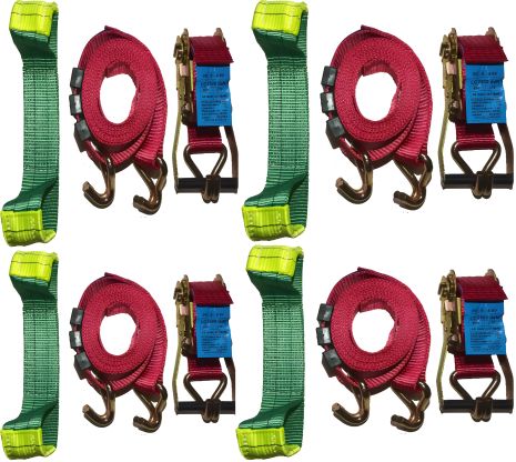 Автовозні ремені комплект 2 в 1 з додатковим захистом Автовозні ремені комплект 2 в 1 з додатковим захистом