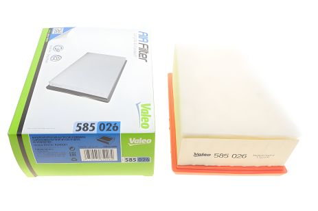 Повітряний фільтр LADA LARGUS, DACIA DUSTER, NISSAN KUBISTAR, VALEO (585026)